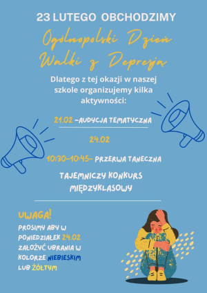 Międzynarodowy Dzień Walki z Depresją