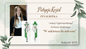 Wyróżnienie w I Ogólnopolskim Konkursie Modowym