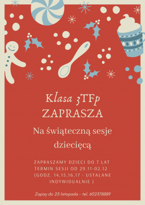 Świąteczna sesja fotograficzna dla dzieci