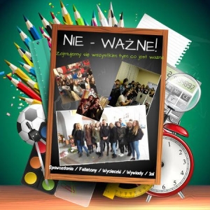 &#039;Nie - Ważne&#039; - projekty okładki publikacji klasy 1a