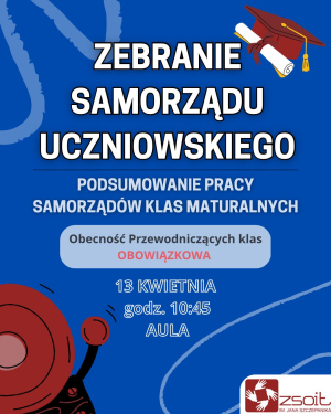 Zebranie Samorządu Uczniowskiego