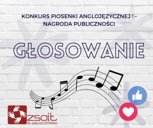 Konkurs Piosenki Anglojęzycznej - nagroda publiczności