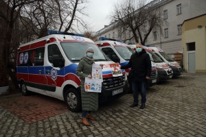 Szkoła Szczepanika wspiera medyka