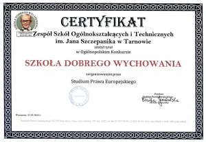 Szkoła Szczepanika - Szkołą Dobrego Wychowania!