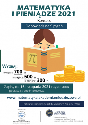 Konkurs &quot;Matematyka i Pieniądze&quot;