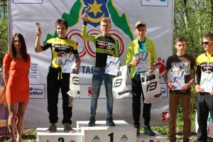 Puchar Tarnowa MTB w rękach naszego ucznia!