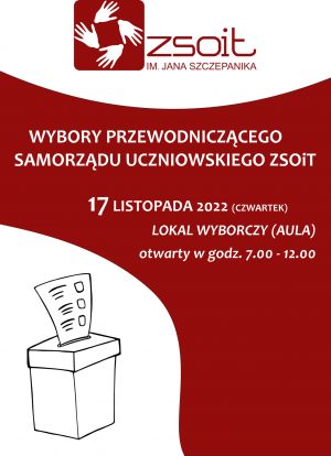 Kampania wyborcza na Przewodniczącego/Przewodniczącą Szkoły Szczepanika trwa.