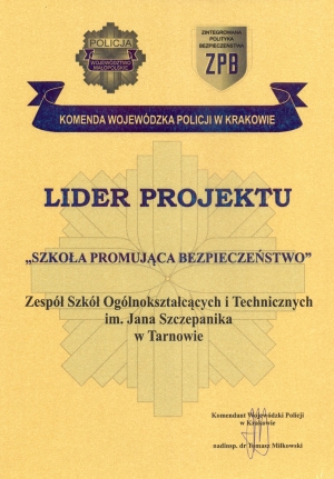 Szczepanik Liderem Bezpieczeństwa