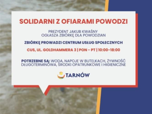 Zbiórka dla powodzian